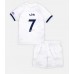 Tottenham Hotspur Son Heung-min #7 Barnkläder Hemma matchtröja till baby 2023-24 Kortärmad (+ Korta byxor) Billigt